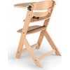 Jídelní židlička Kinderkraft Enock přírodní