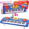 Dětské elektronické klávesy s mikrofonem a nahráváním Music Keyboard modré