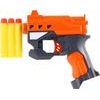 Pistole na pěnové + 3ks nábojů - mix 2 barvy