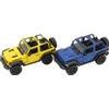 Auto Kinsmart Jeep Wrangler 2018 otevřená střecha - mix 4 barvy