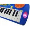 Dětské elektronické klávesy s mikrofonem a nahráváním Music Keyboard modré