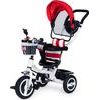 Ecotoys dětská tříkolka s otočným sedadlem Trike 2v1 červená