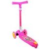 Dětská koloběžka Crazy Scooter se svítícími koly - růžová