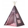 Ecotoys dětský indiánský stan TeePee Růžové hvězdičky