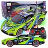 Autíčko na dálkové ovládání s LED podsvícením Speed Racing 1:12 - zelené