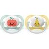 Philips Avent Šidítko Ultra air neutral 0-6m, 2 ks mix barev