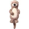 BabyOno Plyšová hračka s chrastítkem Otter Maggie Vydra, béžovo-hnědá