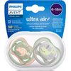 Dětský dudlík 6-18m Phillips Avent air night - Kluk 2ks