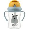 Dětská láhev se slámkou Akuku - Myška