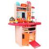 Doris dětská kuchyňka XXL se zvuky a tekoucí vodou - růžová