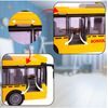 Školní autobus na setrvačník se světly a zvuky City Service 1:16