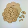 Emócie na vyfarbenie - drevené puzzle