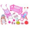 Panenka Sweet Doll 30 cm s kočárkem a dalším příslušenstvím