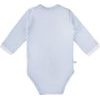 EEVI Kojenecké body s dlouhým rukávem Newborn modrá 50 (0-1m)