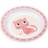CANPOL babies Plastový talíř CUTE ANIMALS kočička