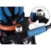 Dětská tříkolka Tiny Bike s otočným sedadlem 3v1 zeleno-modrá