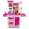 Dětská XXL kuchyňka s dotykovým panelem Delicious Kitchen růžová