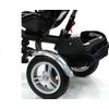 Majlo Toys multifunkční tříkolka s nafukovacími koly PRO500 černá