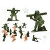 Velká sada plastových vojáčků s příslušenstvím Soldier Playset 300 kusů