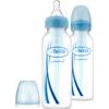 Dr. Brown´s kojenecká láhev 250ml Options+ - 2ks modrá