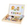 Majlo Toys dřevěná magnetická tabulka Puzzle Board