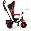 Dětská tříkolka Timmy červená
