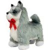Interaktivní pejsek Husky šedý