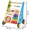 Ecotoys dřevěné edukační chodítko Abacus