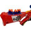 ROZBALENO Velký dětský samopal Blaze Storm RED s pěnovými náboji