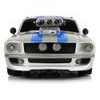 Auto na dálkové ovládání Muscle Car stříbrné 1:16