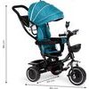 Ecotoys dětská tříkolka s otočným sedadlem Trike 2v1 zelená