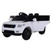 Dětské elektrické autíčko Land Rapid Racer bílé