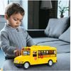 Dětský autobus se světlem a zvuky School Bus 1:20