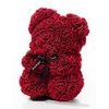 Medvídek z růží bordo Rose Bear 25 cm