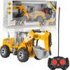 POŠKOZENÝ OBAL Bagr na dálkové ovládání Truck Excavator s pohyblivou lžící 1:36