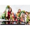 Plyšový dinosaurus Tobi 150 cm zelený