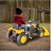 Dětský šlapací traktor s radlicí Active Pedal žlutý