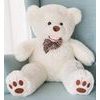 Plyšový medvěd Maty 90 cm bílý