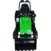 Elektrický zelený traktor ZP1001B s přední radlicí