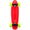 Skateboard - pennyboard - červený, zelená kola