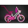 Mexller dětské kolo SISI 16" s vodící tyčí bílorůžové
