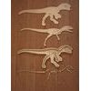 Dinosaurus - anatómia tela - edukatívne puzzle - SLOVENSKÁ VERZIA