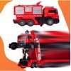 Robot transformer - požární auto 2v1 Fire Truck na dálkové ovládání