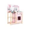 Ecotoys dětská dřevěná kuchyňka se zvuky a LED efekty
