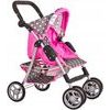 Doris sportovní kočárek pro panenku 9352 šedo-růžový