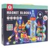 Magnetická svítící stavebnice se skluzavkou Magnet Blocks 134 dílů