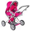 Alice kočárek pro panenky 9346 kombinovaný světle-růžový