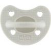 Dětský silikonový dudlík physio luxe 2-6m šedý