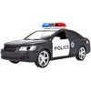 Policejní auto se světly a zvuky City Rescue 1:16 černé
