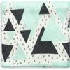 Bambusová plena 75x75cm, Zelený trojúhelník